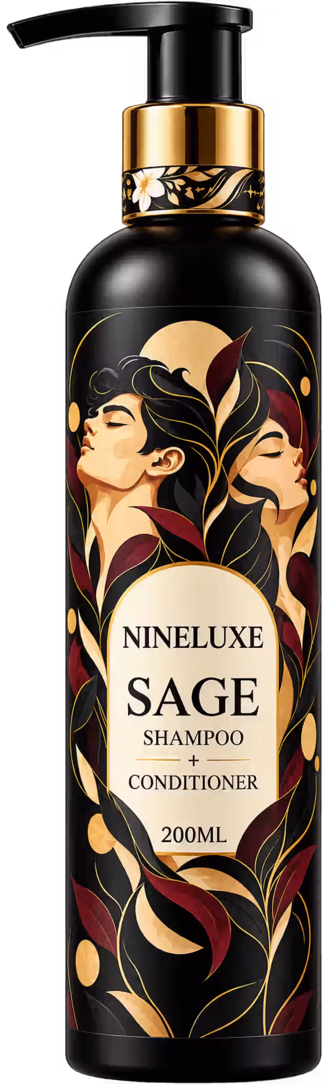 NINELUXE SAGE Silk Salon 2-in-1 Shampoo & Conditioner Treatment